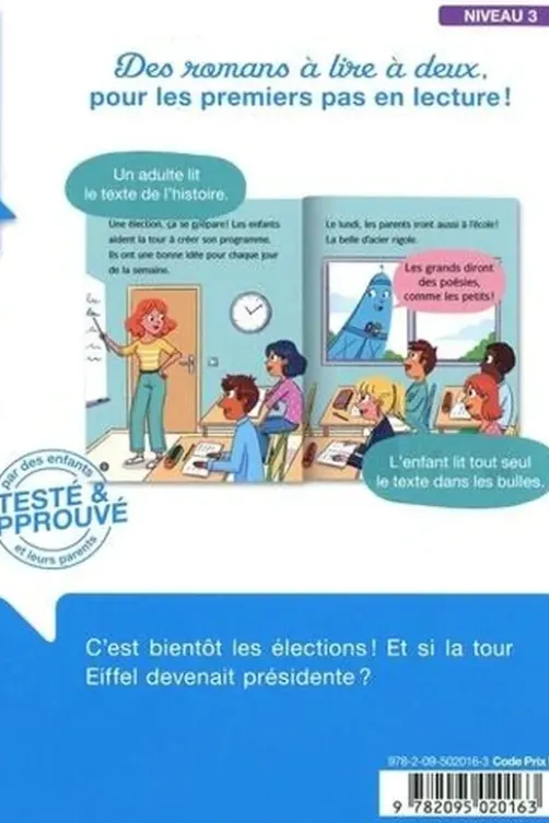 La tour Eiffel présidente ! Niveau 3, Mymi Doinet