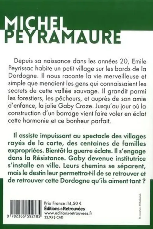 La vallée endormie [EDITION EN GROS CARACTERES, Michel Peyramaure