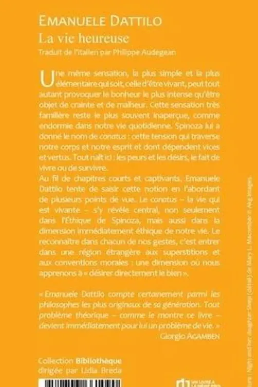 La vie heureuse, Emanuele Dattilo