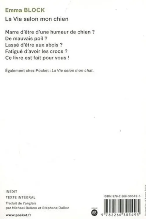 La vie selon mon chien, Emma Block
