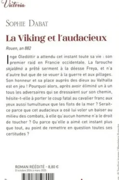 La Viking et l'audacieux, Sophie Dabat