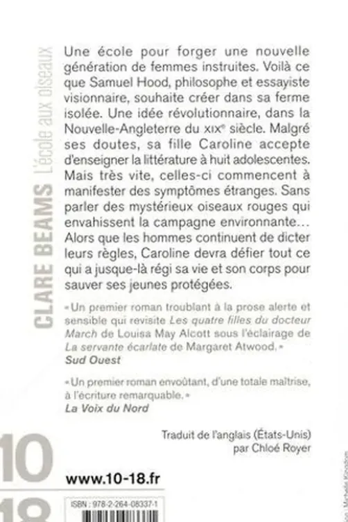 L'école aux oiseaux, Clare Beams