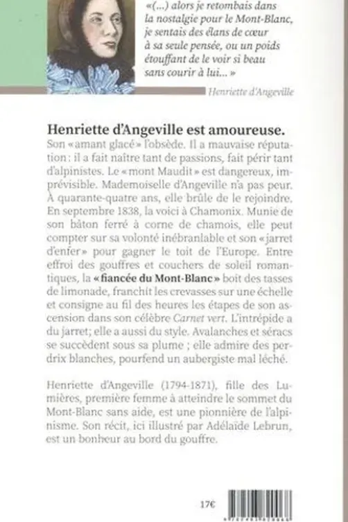Le carnet vert, Henriette d' Angeville