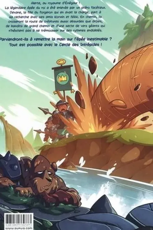 Le cercle des intrépides Tome 1 : L'épée de Zgangver, Marc Dubuisson