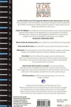 Le ciel à l'oeil nu. Mois par mois les plus beaux spectacles, Edition 2021, Guillaume Cannat
