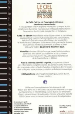 Le ciel à l'oeil nu. Mois par mois les plus beaux spectacles, Edition 2020, Guillaume Cannat