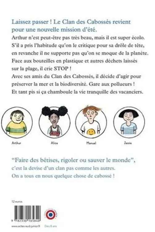 Le clan des Cabossés Tome 2 : Range ta plage !, Jo Witek