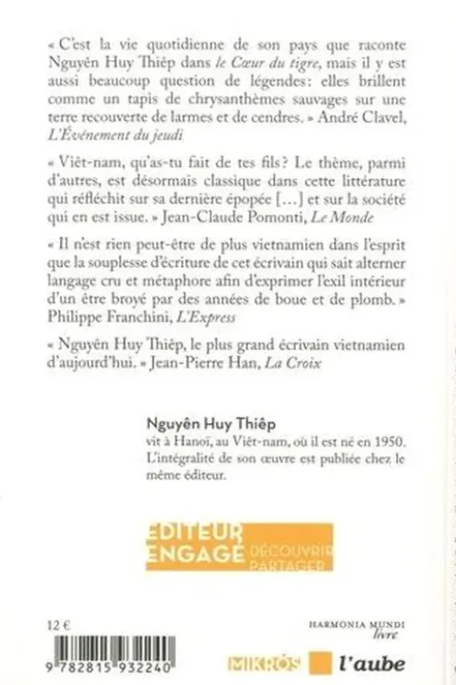 Le coeur du tigre, Huy-Thiêp Nguyên