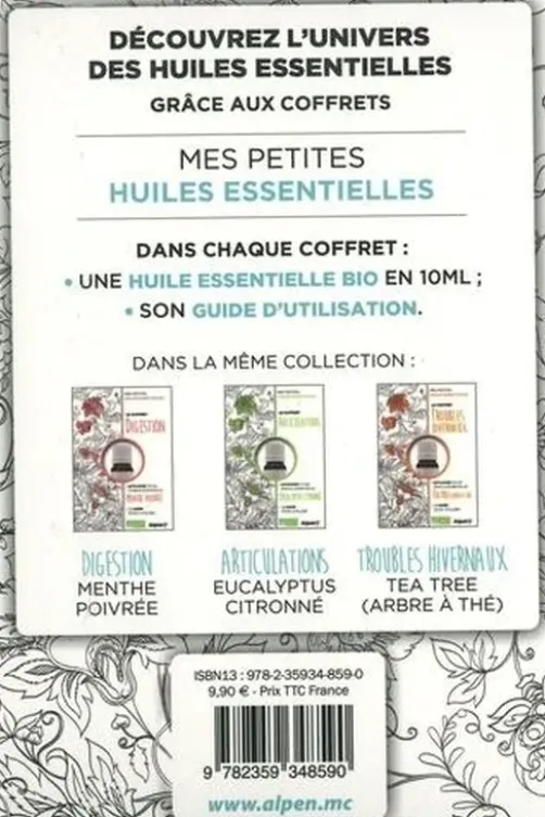 Le coffret Sommeil. Huile essentiel d'orange douce.Le flacon (10 ml) avec le guide pour l'utiliser, Philippe Chavanne
