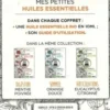 Le coffret Troubles hivernaux. Huile essentielle de tea tree (arbre à thé). Le flacon (10 ml) avec le guide pour l'utiliser, Philippe Chavanne