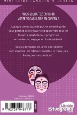 Le coréen en 2 000 mots et expressions clés, Chloé Lhérisson