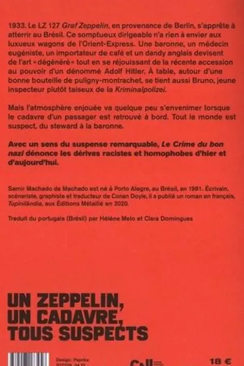 Le Crime du bon nazi, Samir Machado de Machado