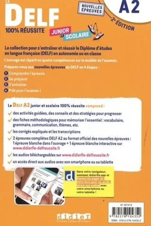 Le DELF junior et scolaire A2. 2e édition, Bruno Girardeau