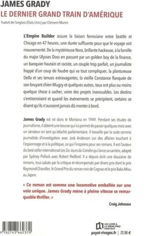 Le dernier grand train d'Amérique, James Grady