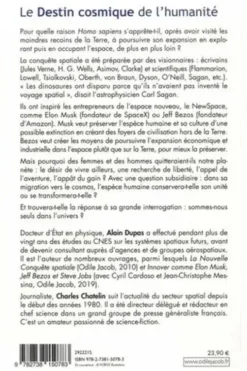 Le destin cosmique de l'humanité, Alain Dupas