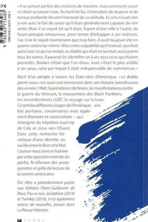 Le diable parmi vous, Eric Alter