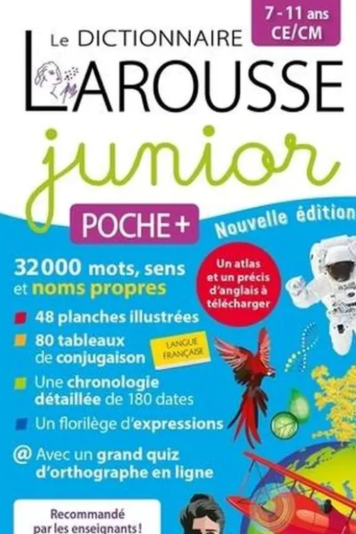 Le dictionnaire Larousse junior poche plus CE/CM