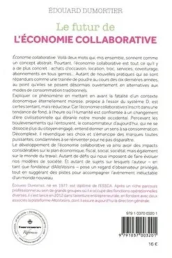 Le futur de l'économie collaborative, Édouard Dumortier