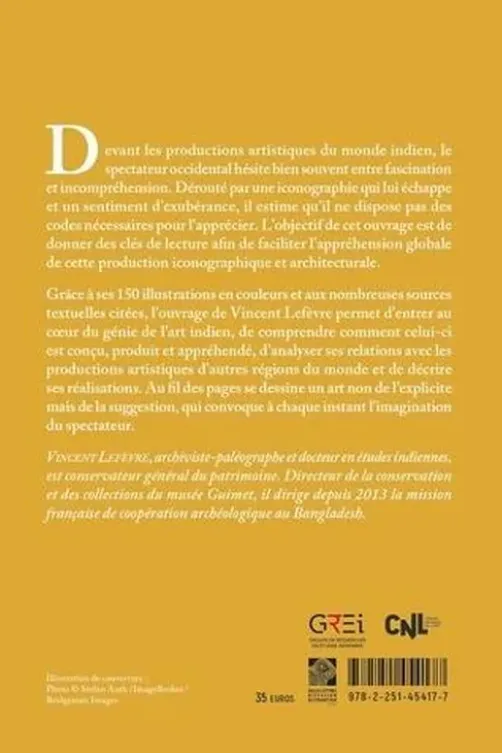 Le génie de l'art indien, Vincent Lefèvre