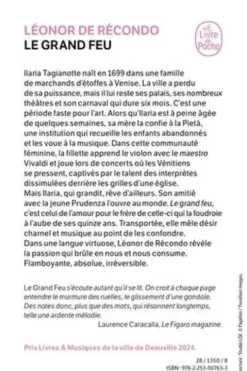 Le grand feu, Léonor de Récondo