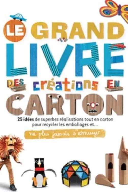 Le grand livre des créations en carton, Gallimard Jeunesse