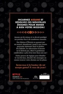 Le grand livre escape game Lupin. Résolvez de nouvelles énigmes sur les traces d'Assane !, Benjamin Peylet