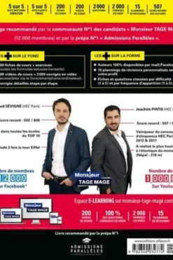 Le grand manuel du TAGE MAGE. Edition 2020, Joachim Pinto