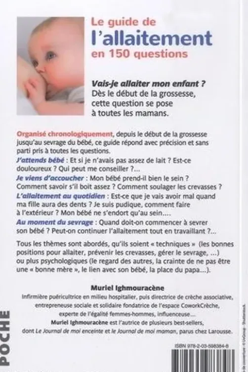 Le guide de l'allaitement en 150 questions, Muriel Ighmouracène