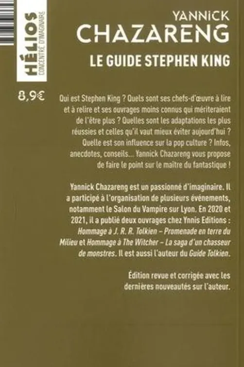 Le Guide Stephen King, Yannick Chazareng
