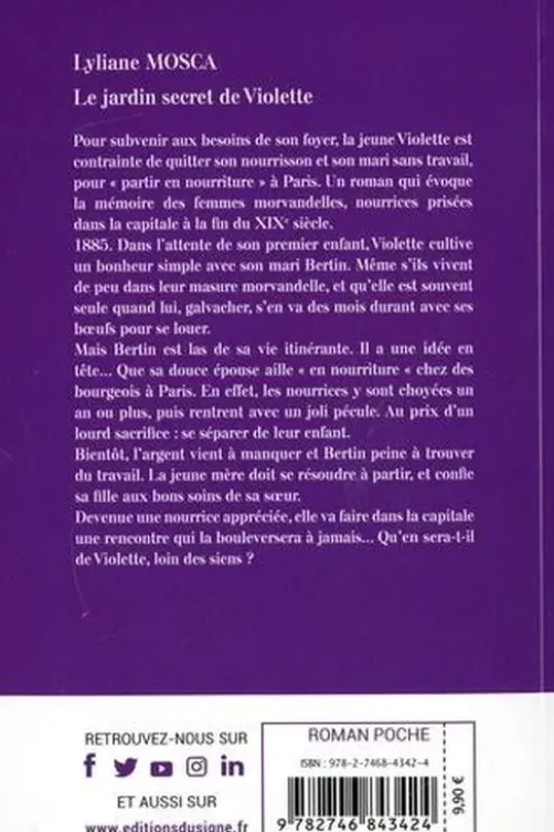 Le jardin secret de Violette, Lyliane Mosca