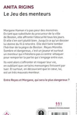 Le jeu des menteurs. Parce que certains mensonges finissent par nous tuer, Anita Rigins