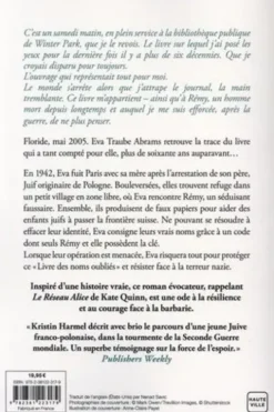 Le livre des noms oubliés, Kristin Harmel