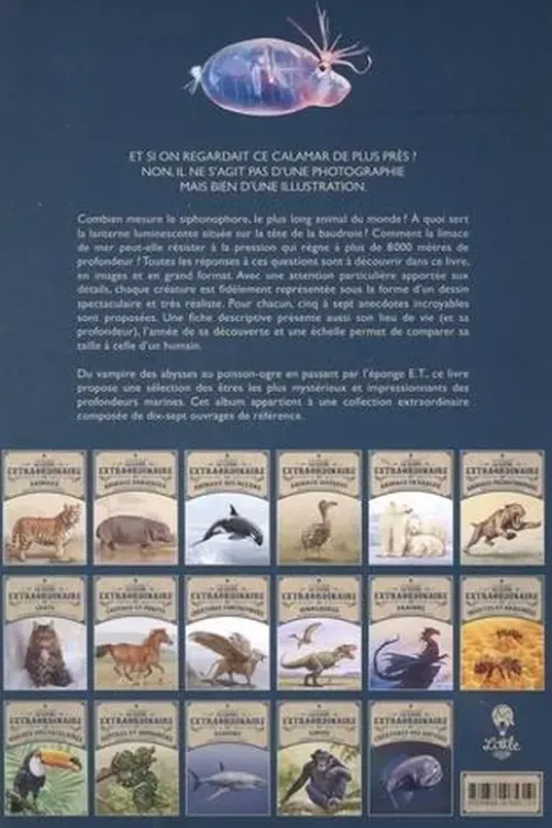 Le livre extraordinaire des créatures des abysses, Val Walerczuk