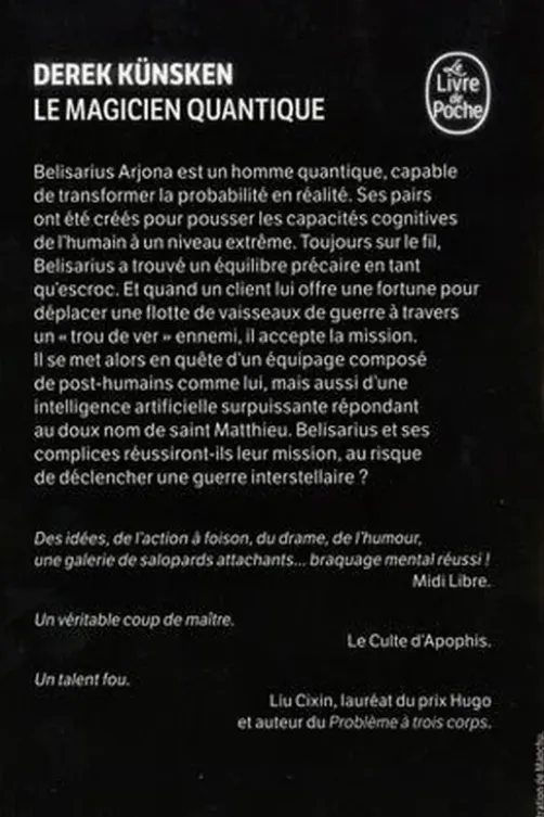 Le magicien quantique, Derek Künsken
