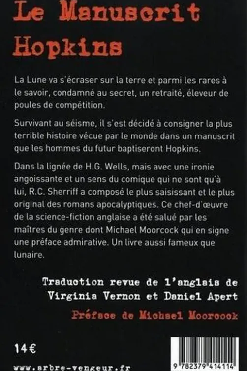 Le Manuscrit Hopkins, Robert Cedric Sherriff