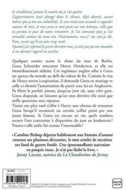 Le matin où je t'ai quitté, Caroline Bishop