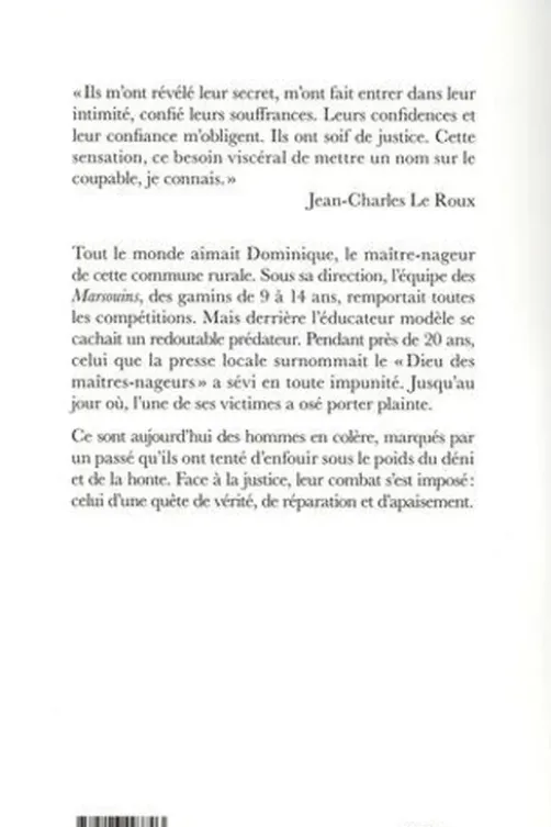 Le maître-nageur, Jean-Charles Le Roux