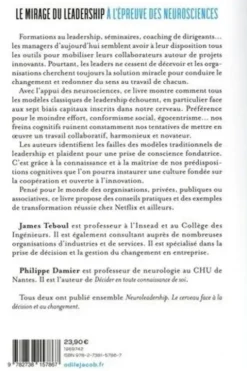 Le Mirage du leadership à l'épreuve des neurosciences, James Teboul