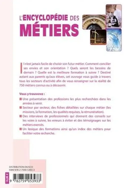 L'encyclopédie des métiers. Edition 2024-2025, Studyrama