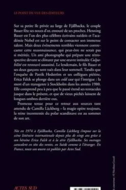 Le nid du coucou, Camilla Läckberg