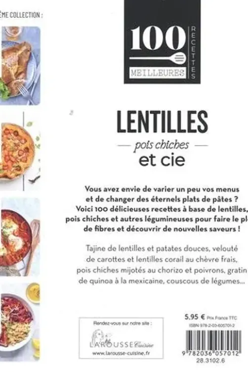 Lentilles, pois chiches et cie, Isabelle Guerre