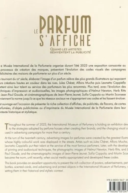 Le parfum s'affiche. Quand les artistes réinventent la publicité, Edition bilingue français-anglais, Olivier Quiquempois
