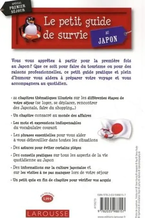 Le petit guide de survie au Japon. Spécial premier séjour, Rozenn Etienne