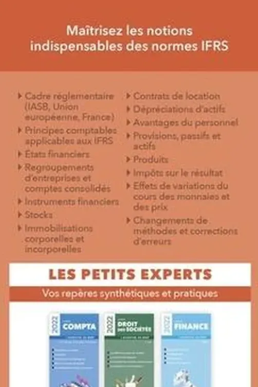 Le petit IFRS. L'essentiel en bref, Edition 2022, Robert Obert