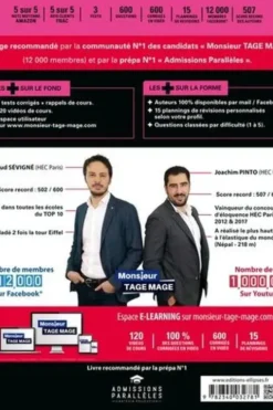 Le Petit Manuel du TAGE MAGE. Edition 2020, Joachim Pinto
