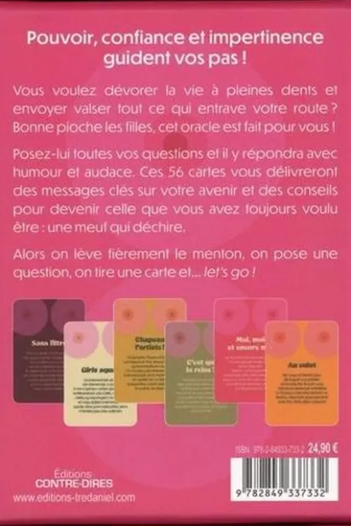 Le petit oracle des meufs décomplexées. Avec 56 cartes, Sophie Billaud