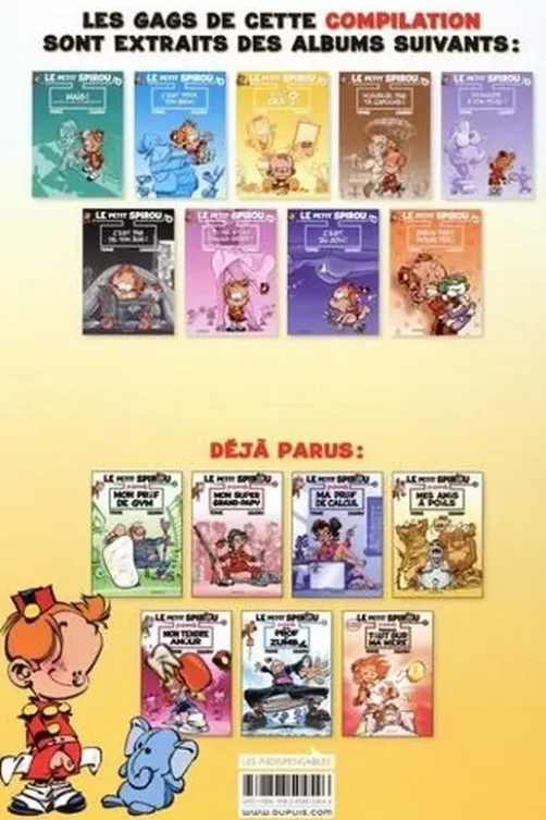 Le petit Spirou présente : Mes amis à poils. Edition limitée, Tome