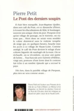 Le pont des derniers soupirs, Pierre Petit
