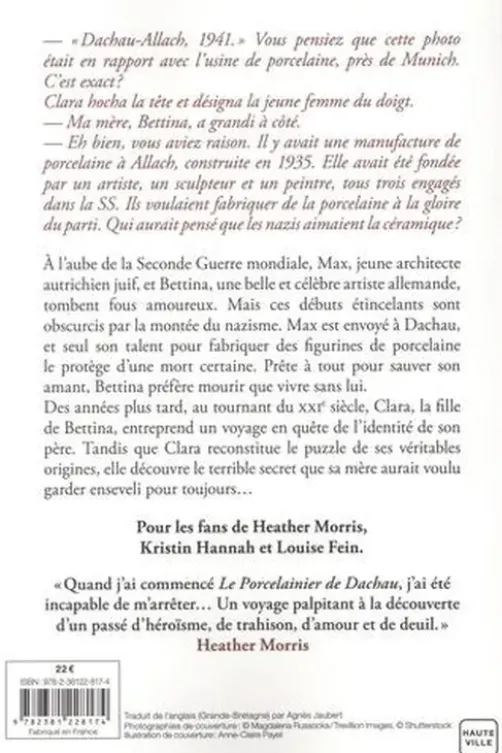 Le porcelainier de Dachau, Sarah Freethy