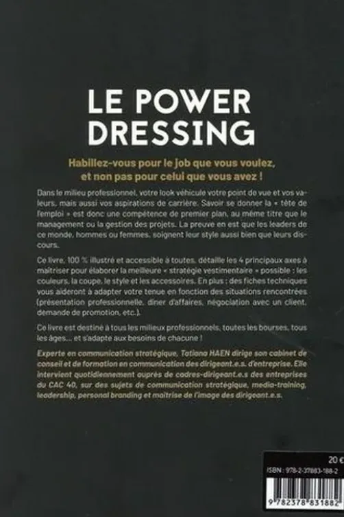 Le power dressing. Un look à la hauteur de votre ambition, Tatiana Haen